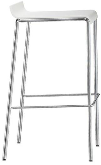 Brunner Табурет высокий пластиковый с подставкой для ног Verona sun-id-1489070 - Вид №1
