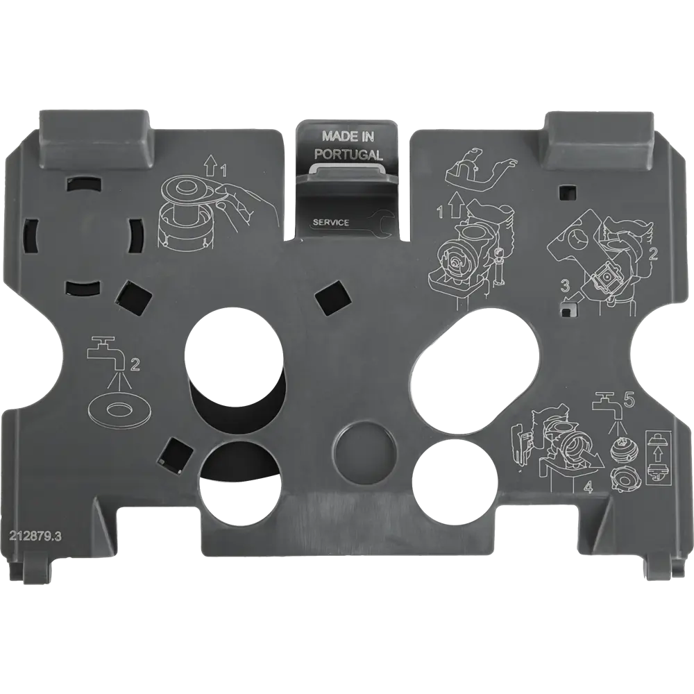 Инсталляция Oli Expert Black 40 см для подвесного унитаза с кнопкой цвет хром 84505957 STLM-2125928  - Вид №3