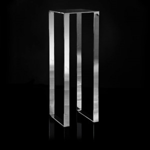 30011,02 ABHIKA ПОДСТАВКА СВЕТИЛЬНАЯ H120 40X40 SILVER