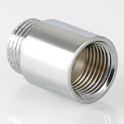 VTr.198.C.0450 Фитинг резьбовой – удлинитель хромированный Valtec 1/2" х 50 мм  - Вид №5