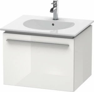 XL606108585 X-Large Тумбочка подвесная Белый глянцевый лак