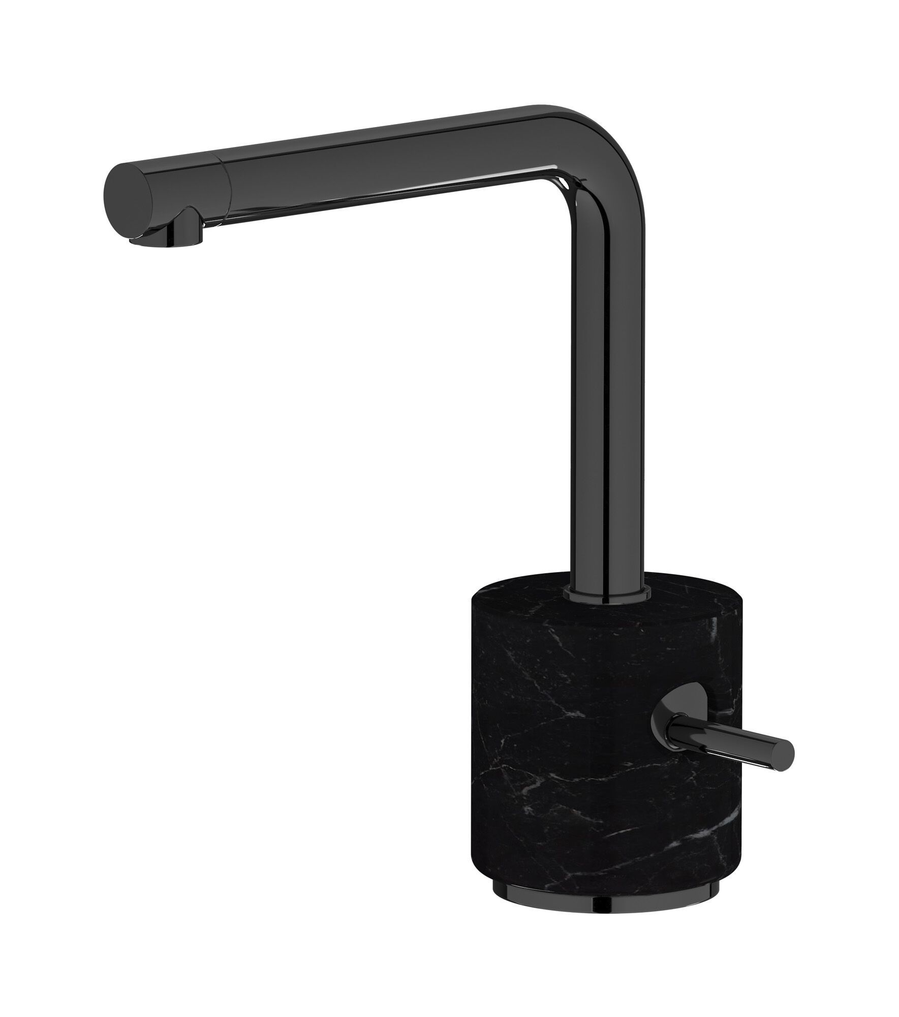 Смеситель для раковины с одной ручкой из мрамора IB мрамор + мрамор Elle ARCH-00119107 - Вид №3