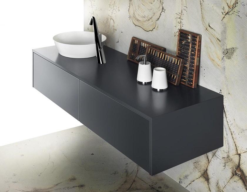 Karol Подвесная тумба под умывальник с ящиками Cono Karolitalia sun-id-1376311 - Вид №1