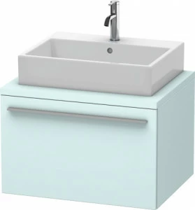 XL541100909 Тумбочка для консоли X-Large #XL5411 700 x 548 мм Светло-голубой матовый декор