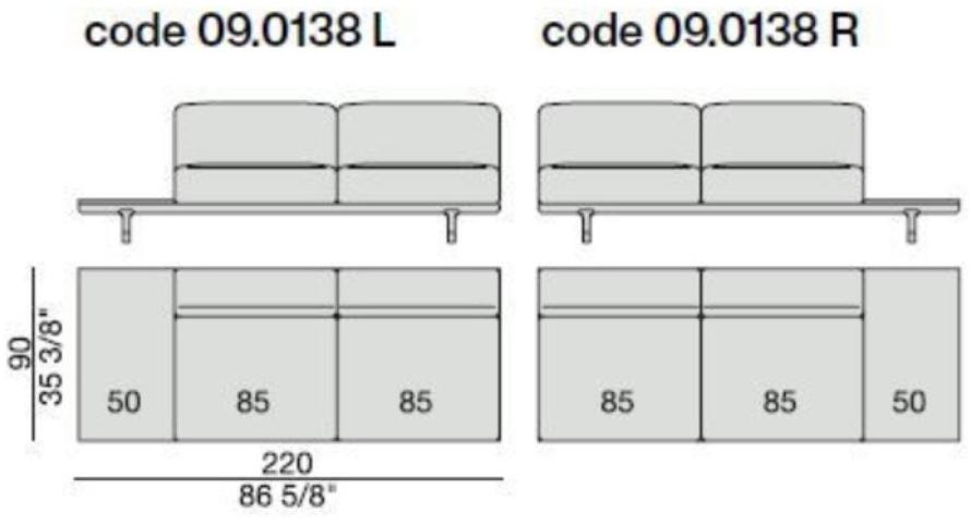 Porada Модульный тканевый диван с вещевым ящиком Eighteen sun-id-1365862 - Вид №28