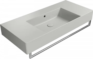 9451117 Подвесная раковина настенная овальная GSI ceramica  бежевая