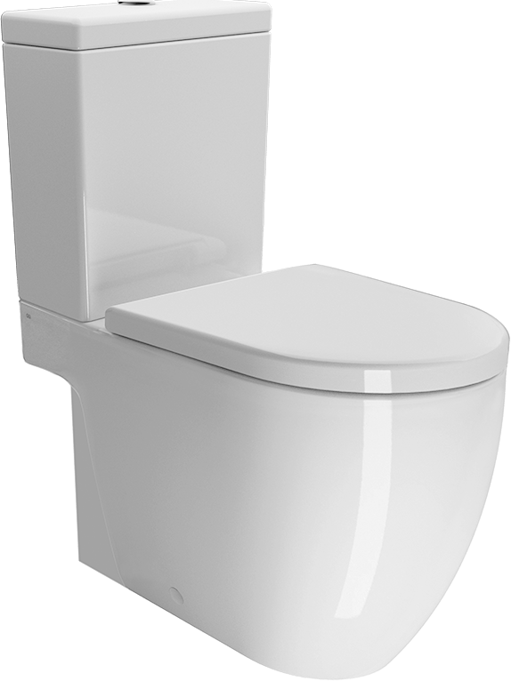 881711 Компакт унитаз с бачком Белый GSI ceramica Pura Италия - Вид №2