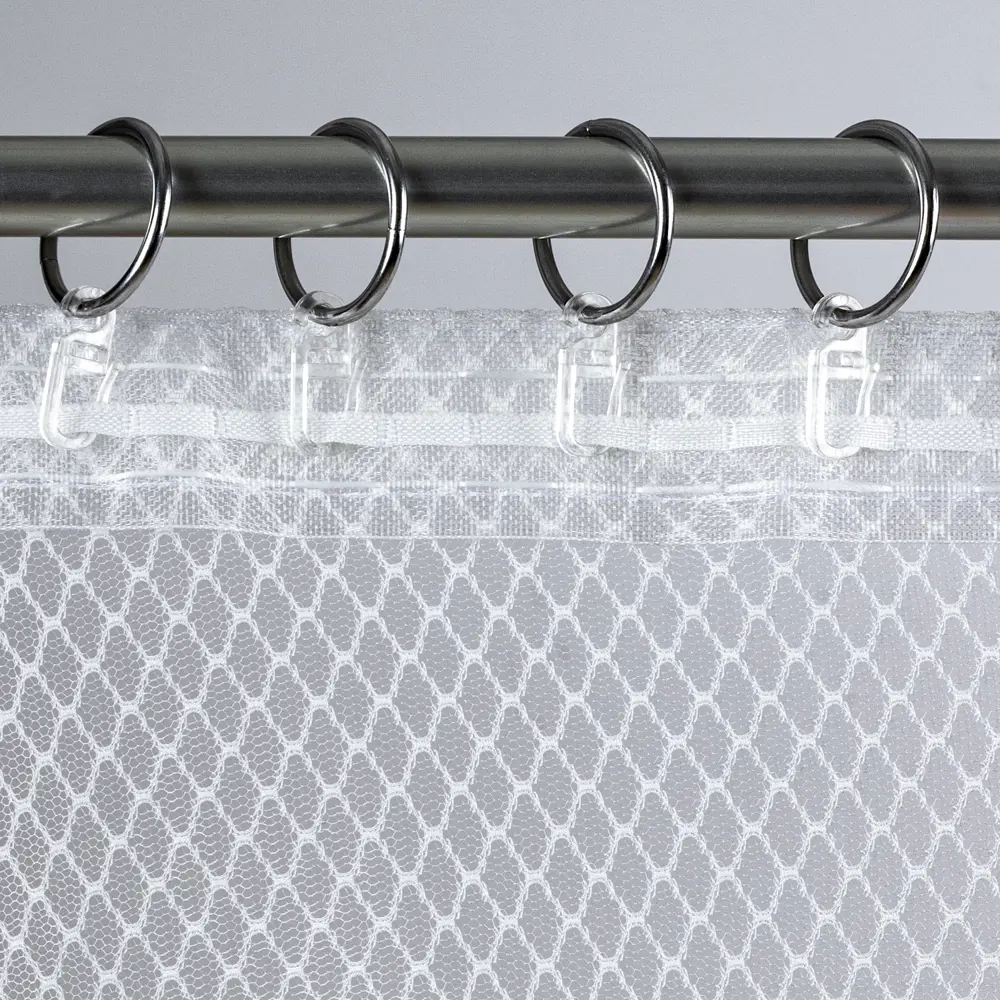 MIAMOZA Тюль Leopar белый на шторной ленте 300×280 см 89415798 STLM-1572576 - Вид №4