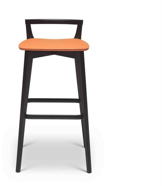 Origins 1971 Высокий табурет из бука с подставкой для ног Metro sun-id-1348632 - Вид №1