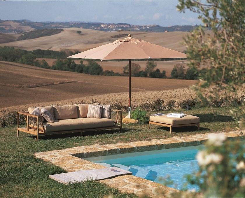 Unopiù Круглый зонт из массива дерева и акриловой ткани Lipari sun-id-1413621 - Вид №3