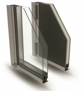 ALsistem Алюминиевая дверь с термическим разделением