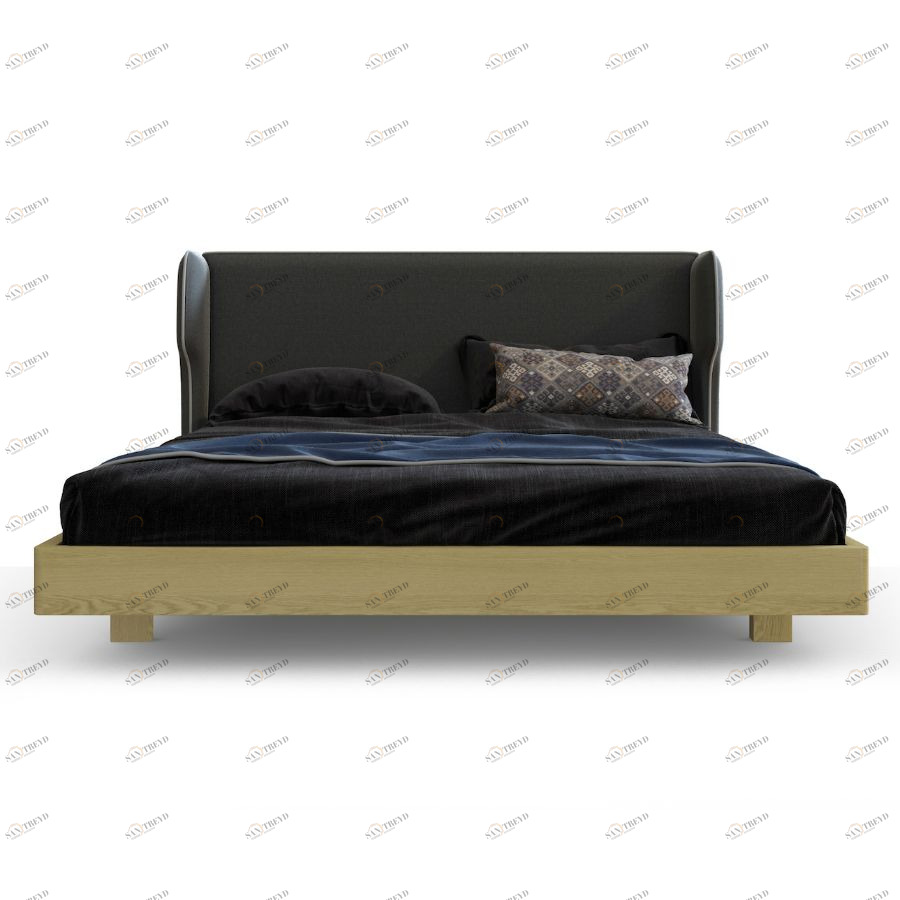 Кровать Rich, дуб, 160 см BraginDesign BR0294M