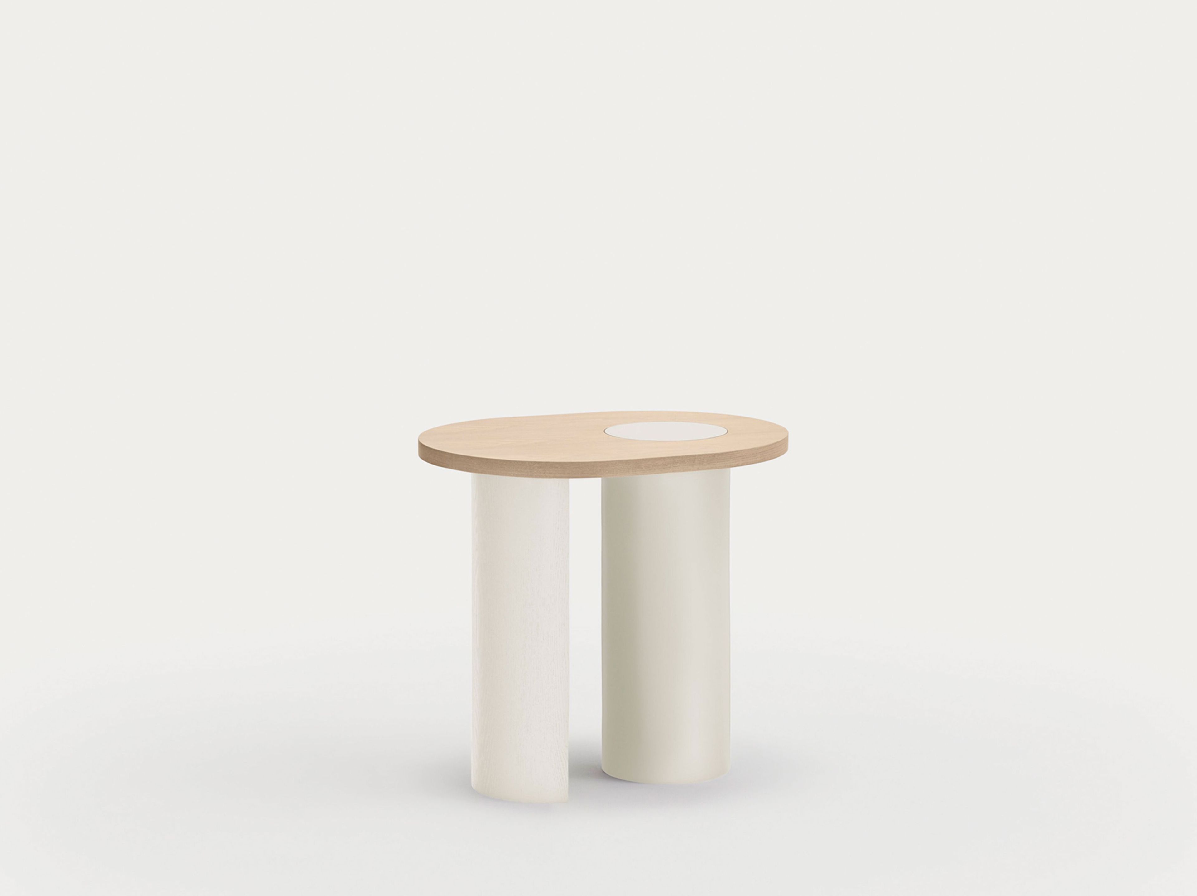 Деревянный овальный журнальный столик TEULAT Nori ARCH-00050416 - Вид №1