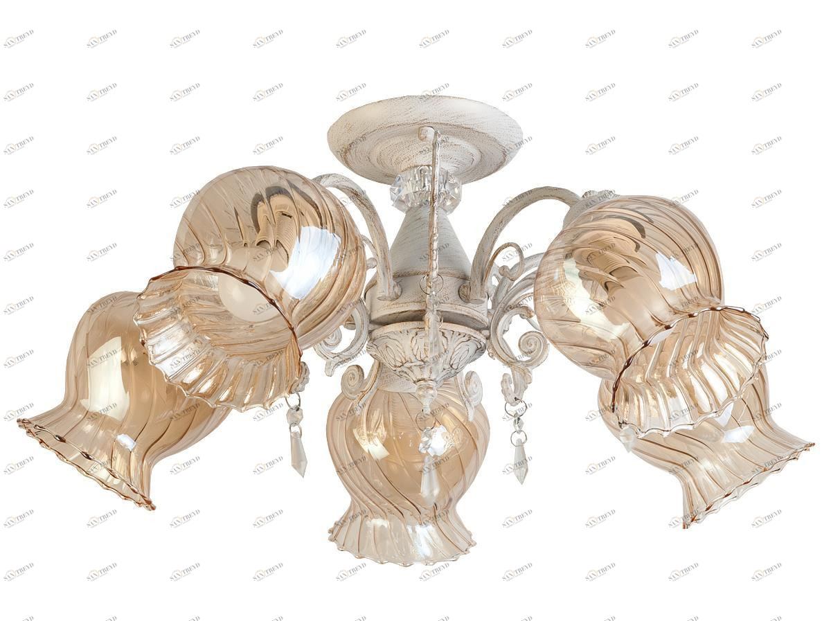 Потолочная люстра Toplight Miranda TL5690D-05WG TOPLIGHT MIRANDA 183564 Коричневый
