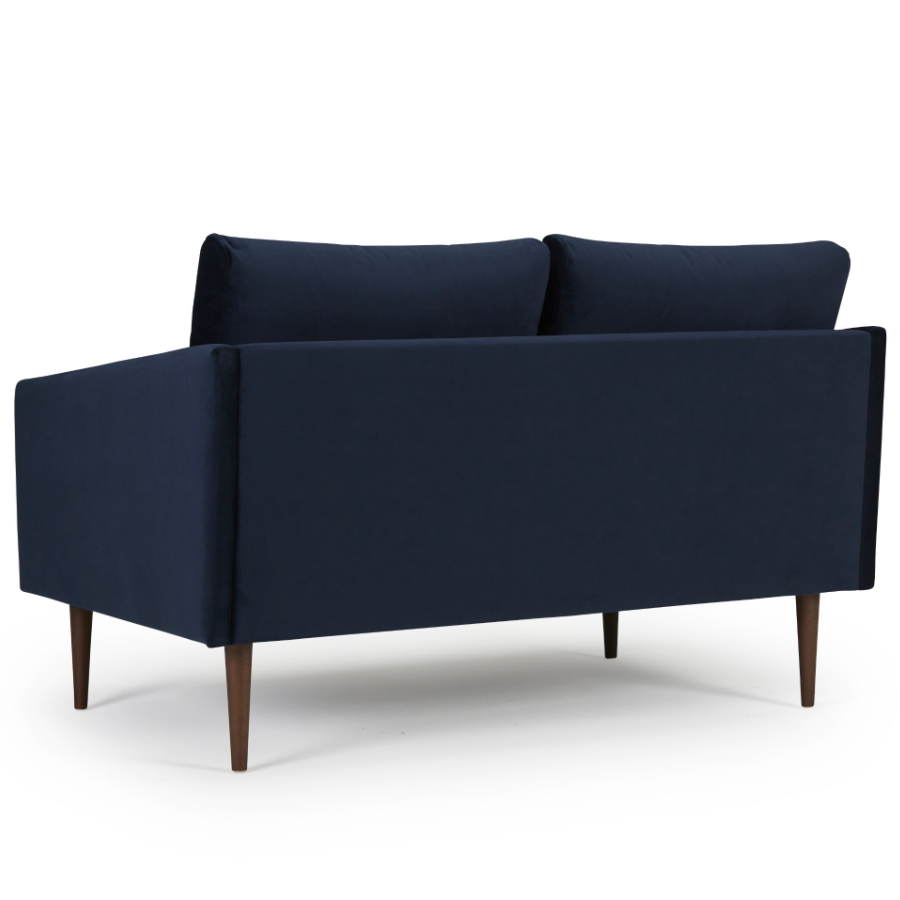 Диван двухместный Anton с ножками из дуба/грецкого ореха, темно-голубой Kragelund 3750224604 - Вид №4