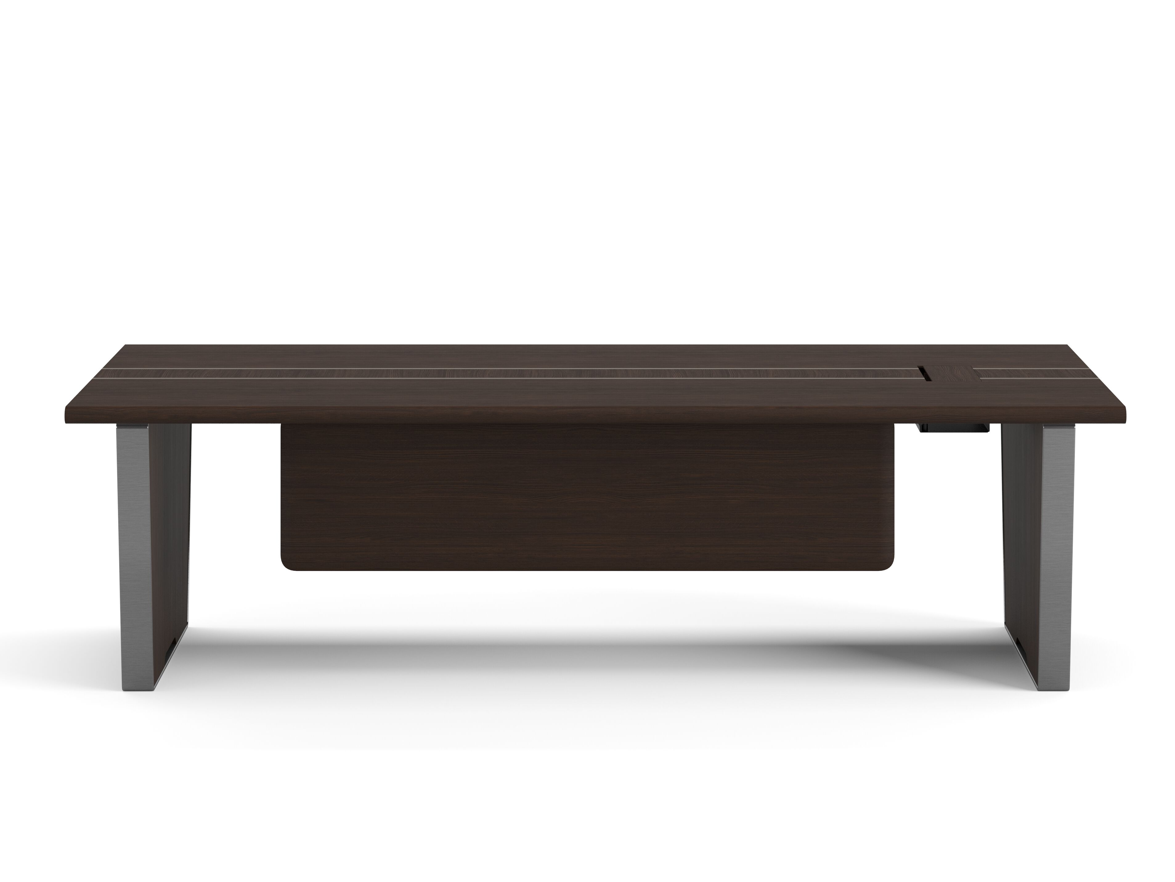 Деревянный направленный прямоугольный стол с ящиками Ersa Flux ARCH-00046868 - Вид №1