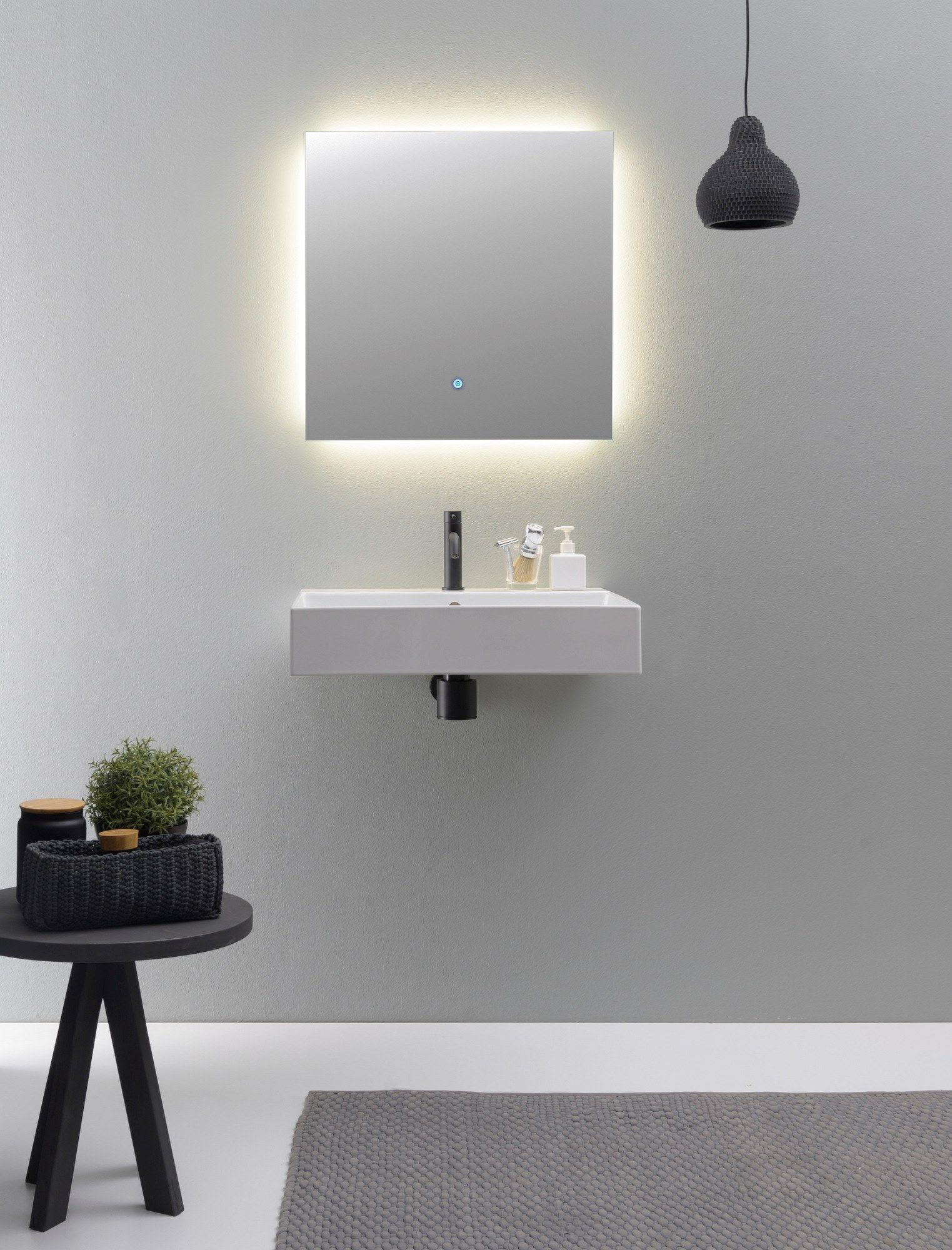 Керамический одиночный подвесной умывальник Scarabeo Ceramiche ARCH-00101736 - Вид №2