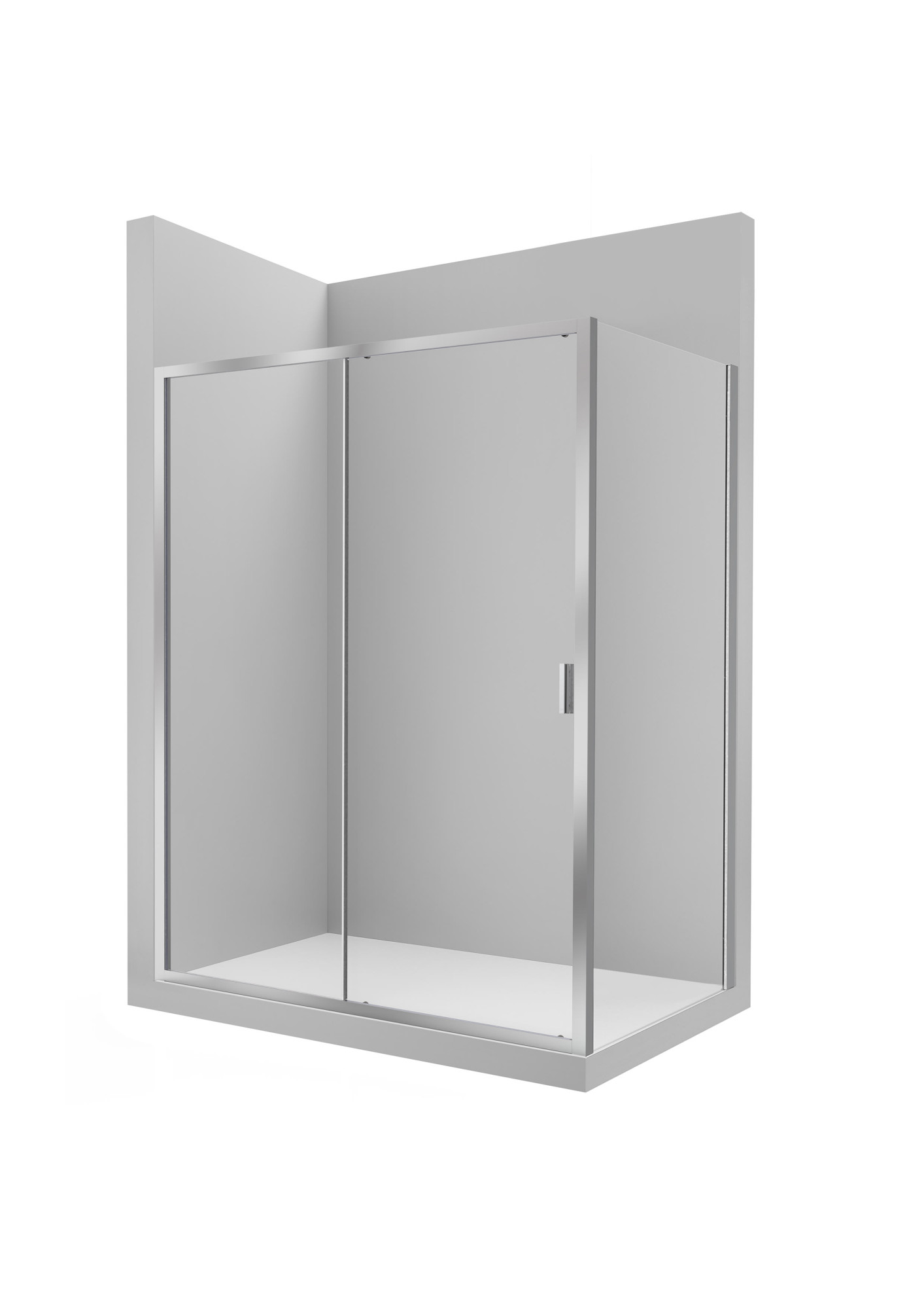 AM18616012 L2-E - Душевая панель с 1 раздвижной панелью + 1 фиксированная панель ROCA Victoria