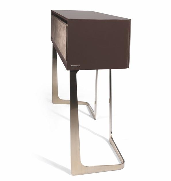 Visionnaire Лакированная прямоугольная деревянная консоль с ящиками Nadir sun-id-1396437 - Вид №1