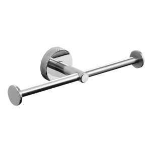 62210 Нержавеющий двойной держатель туалетной бумаги, глянцевая поверхность SANELA