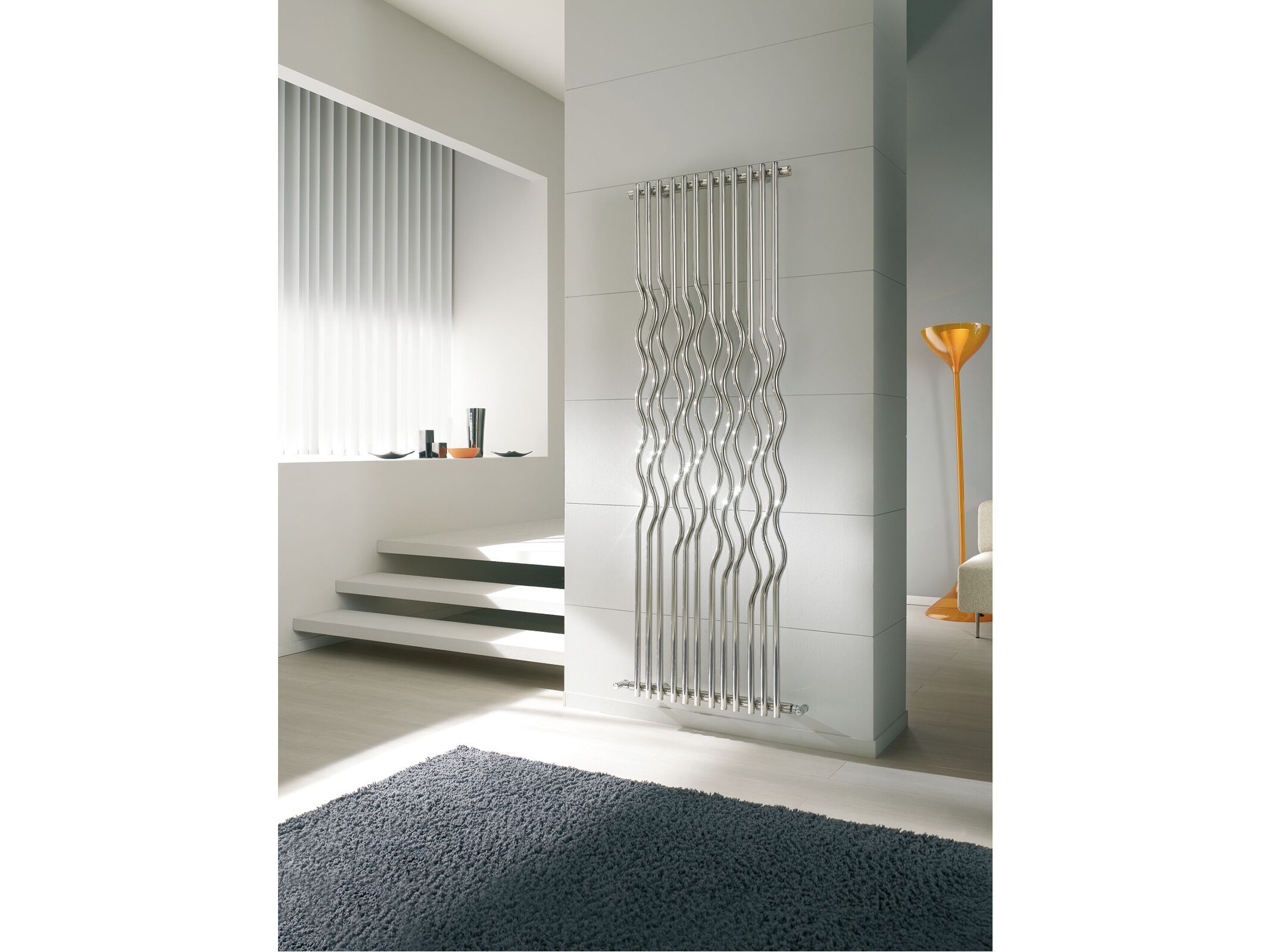 Полотенцесушитель из полированной стали Cordivari Design Inox Style ARCH-00124848