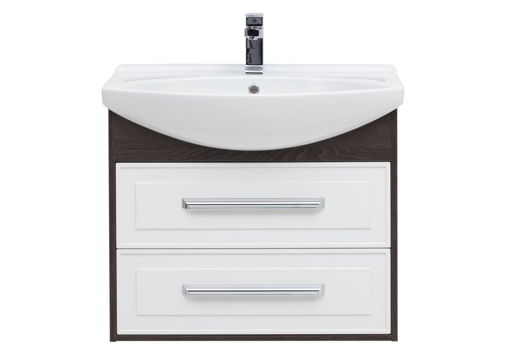 Тумба под раковину Aquanet Остин 75 дуб кантербери/белый sun-id-270618 - Вид №2