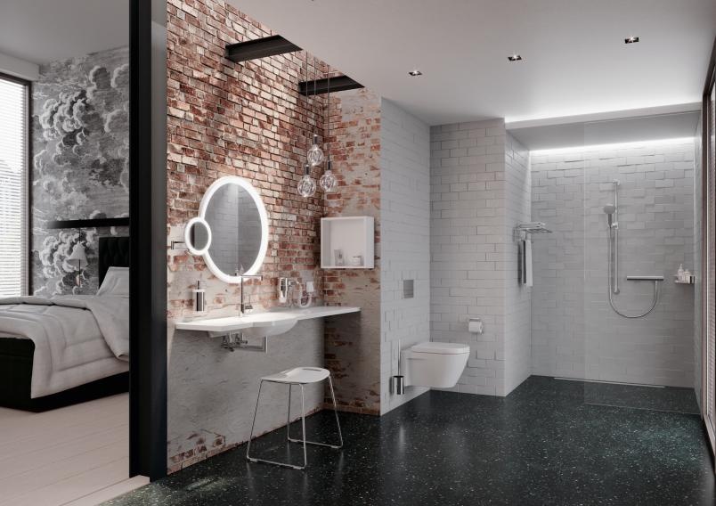 900.06.00140 Дозатор мыла с держателем HEWI System 900 - Вид №4