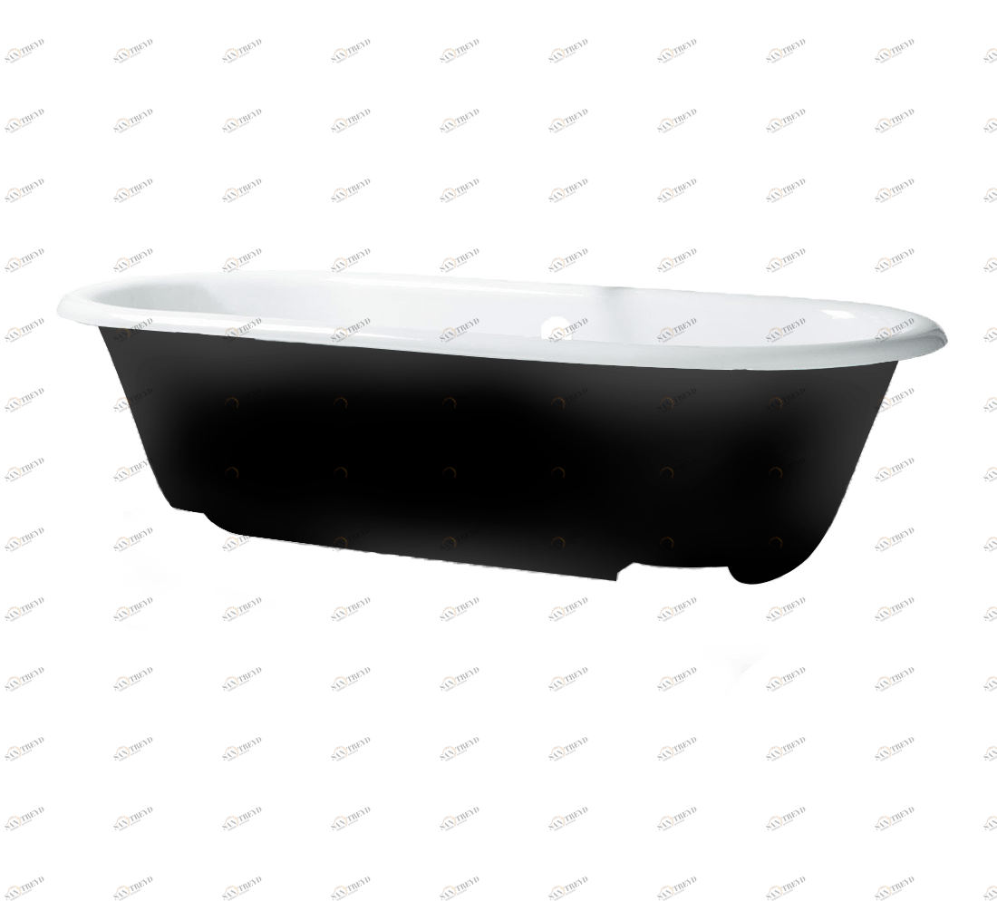 Gentry Home Bexley Cast iron bathtubs with feet Ral 9005 GH100402 
