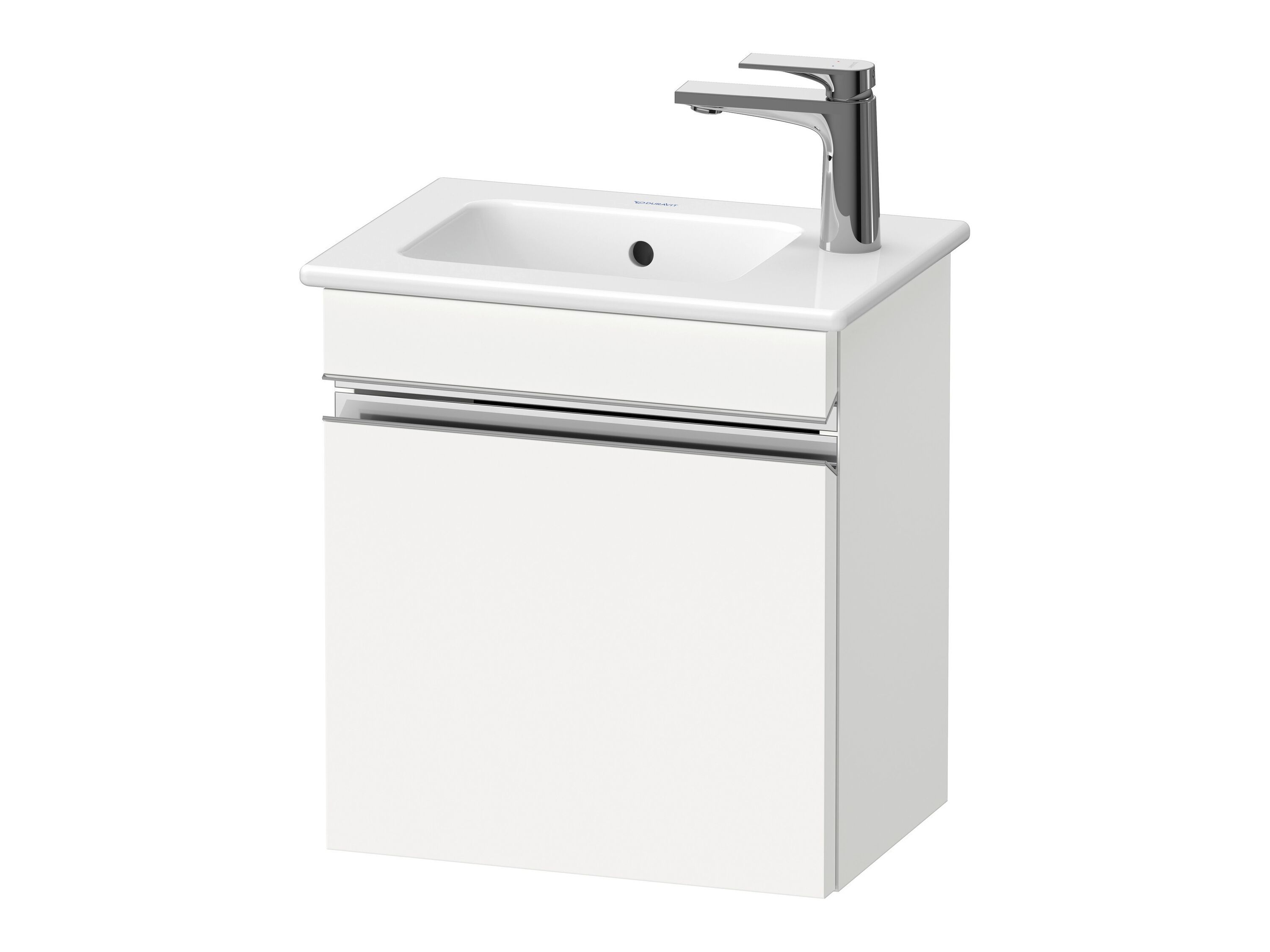 Деревянный подвесной умывальник со встроенным умывальником Duravit Sivida ARCH-00074239 - Вид №1