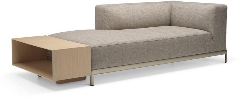 Alias Мягкая кушетка из ткани Aluzen soft P38 / p54 - Вид №1