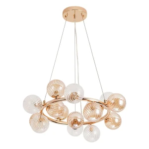 Arte Lamp Etereo - подвесная люстра с 15 плафонами в золотом исполнении 89436456