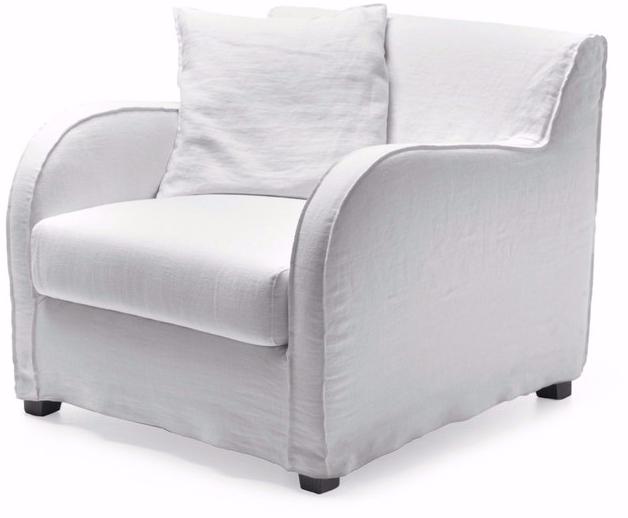 Gervasoni Кресло из ткани со съемным чехлом с подлокотниками Next / spin sun-id-1478882 - Вид №1