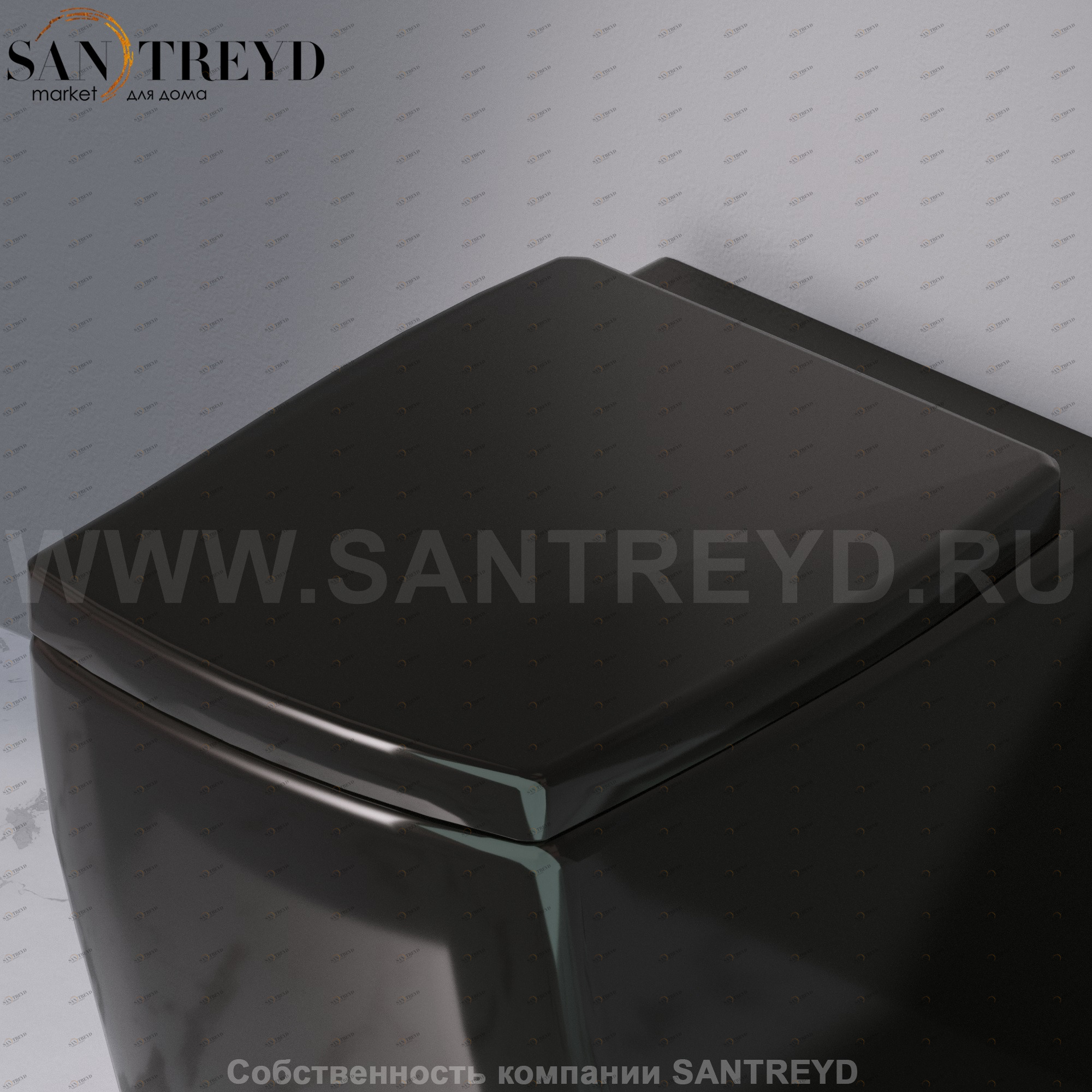 C521.104 Крышка сиденье для унитаза A. e T. Italia SQUARE AeT ITALIA