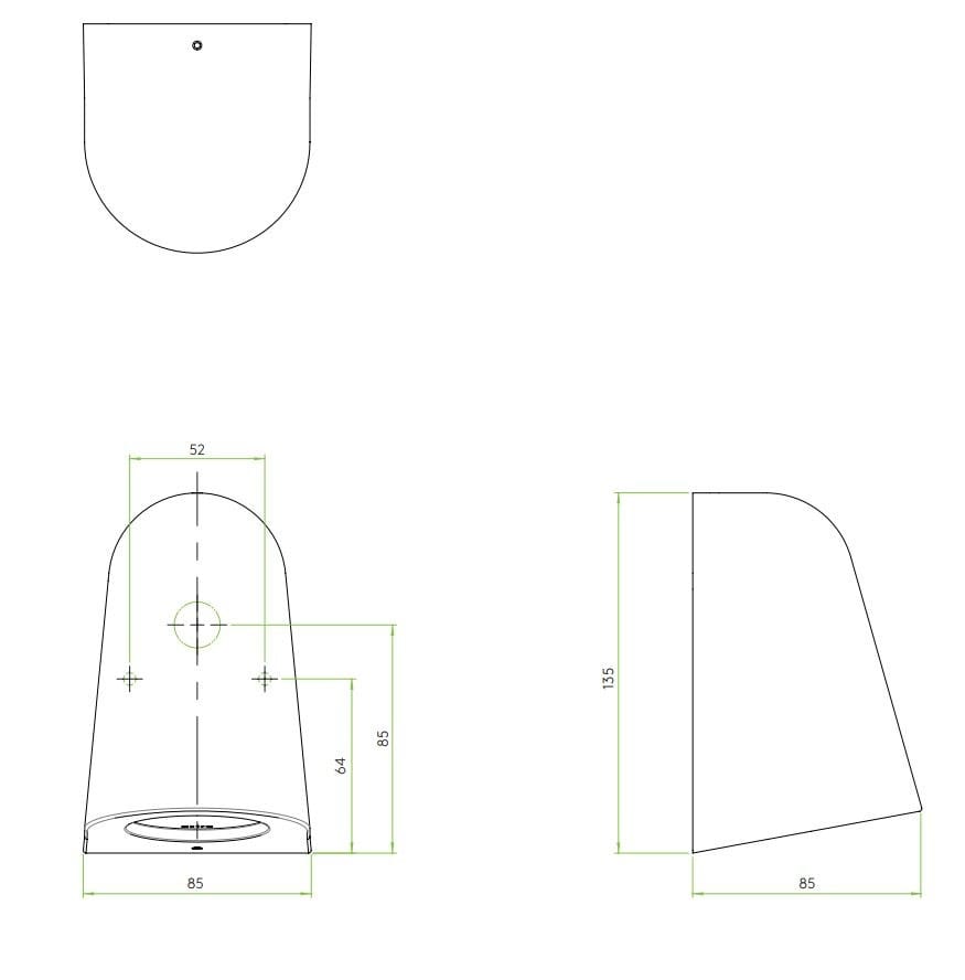 Алюминиевый диммируемый наружный настенный светильник Astro Lighting мачта ARCH-00034643 - Вид №8