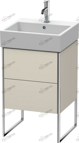 XS447209191 XSquare Тумбочка напольная Серо-коричневый декор Duravit