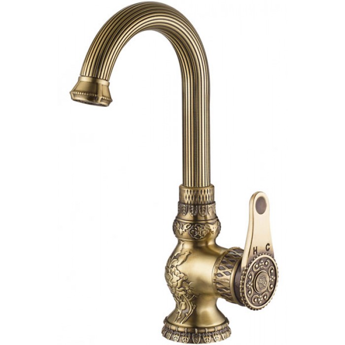 Zorg A 409U-BR Смеситель для кухни Zorg 288 х 130 мм  - Вид №1