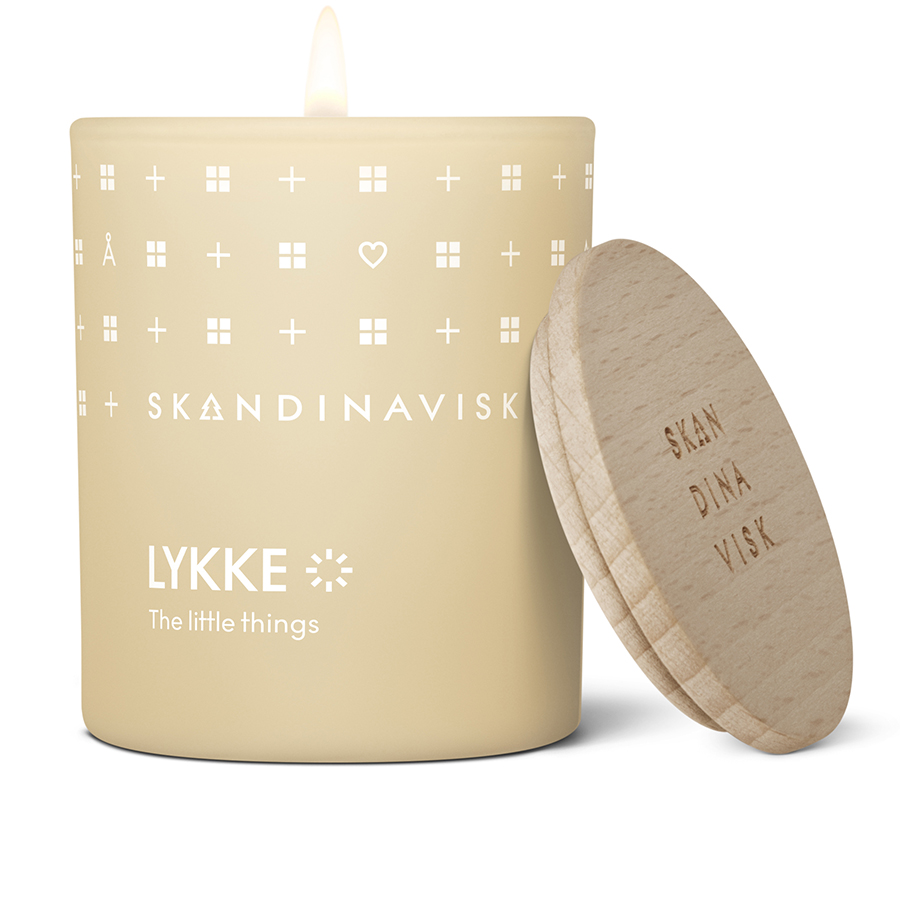 SK20208 Свеча ароматическая lykke с крышкой, 65 г (новая) S K A N D I N A V I S K  - Вид №4