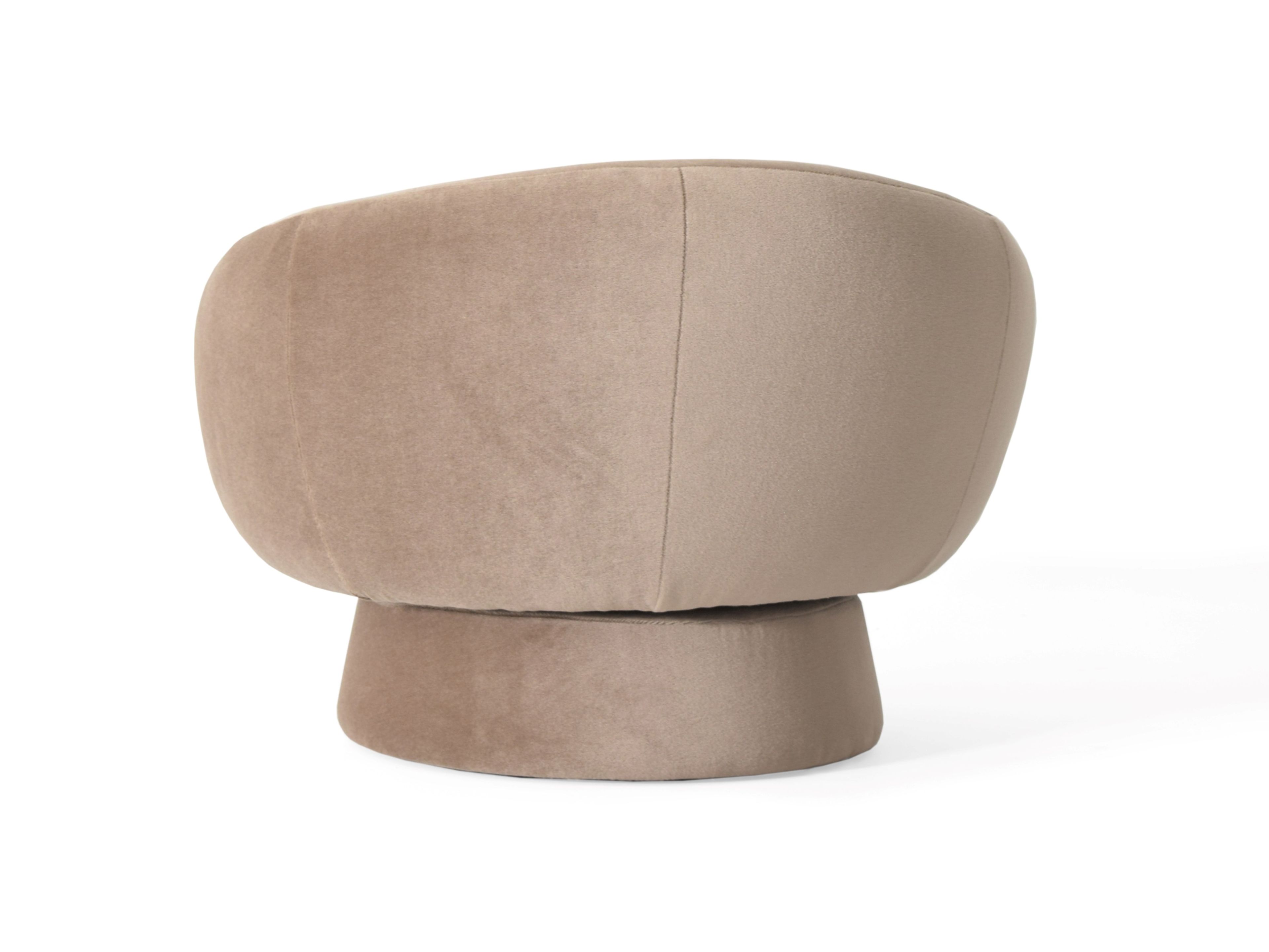 Тканевое вращающееся кресло с подлокотниками ABLE ALANA ARCH-00047576 - Вид №1