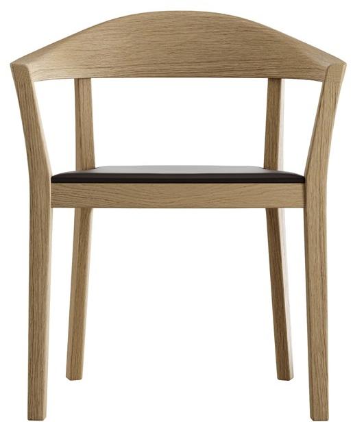 horgenglarus Штабелируемый стул из массива дерева с подлокотниками  3-350a  - Вид №9