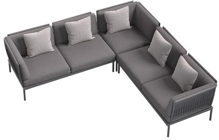 Atmosphera Садовый диван из модульной ткани Flash sun-id-1404231 - Вид №2
