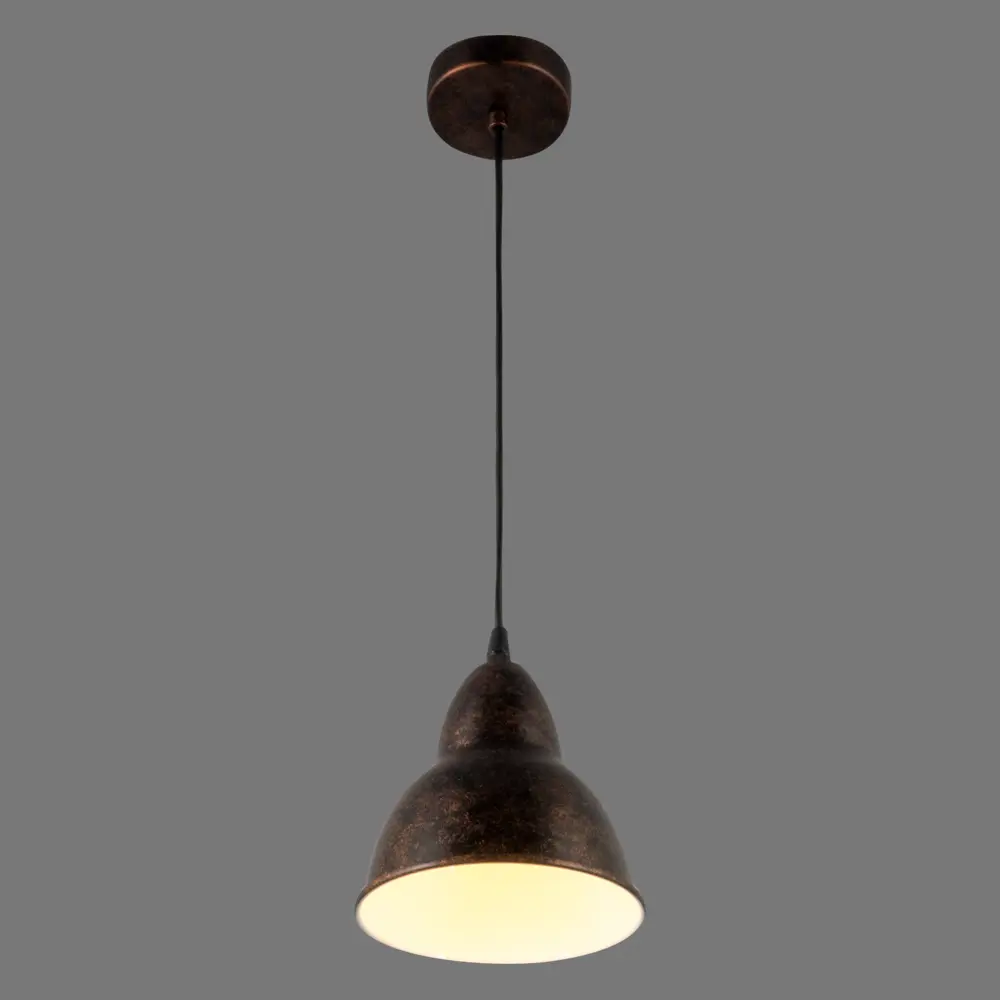 Подвесной светильник Eglo Truro 1хE27x60 Вт цвет медный/патина 18559769 STLM-2208302  - Вид №2