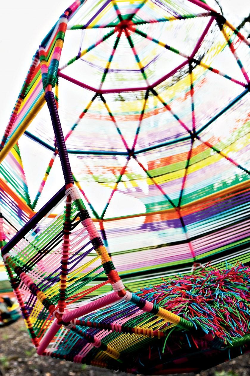 Moroso Подвесное сиденье из плетеной технополимерной проволоки Tropicalia sun-id-1447179 - Вид №8