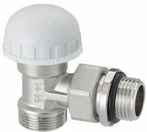 EMMETI Угловой термостатический клапан Collegamento e controllo dei corpi scaldanti