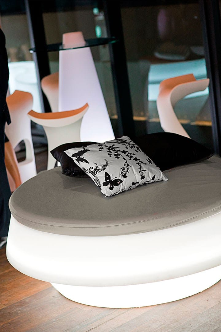 Круглый полиэтиленовый пуф SLIDE GIÒ POUF ARCH-00073266 - Вид №11