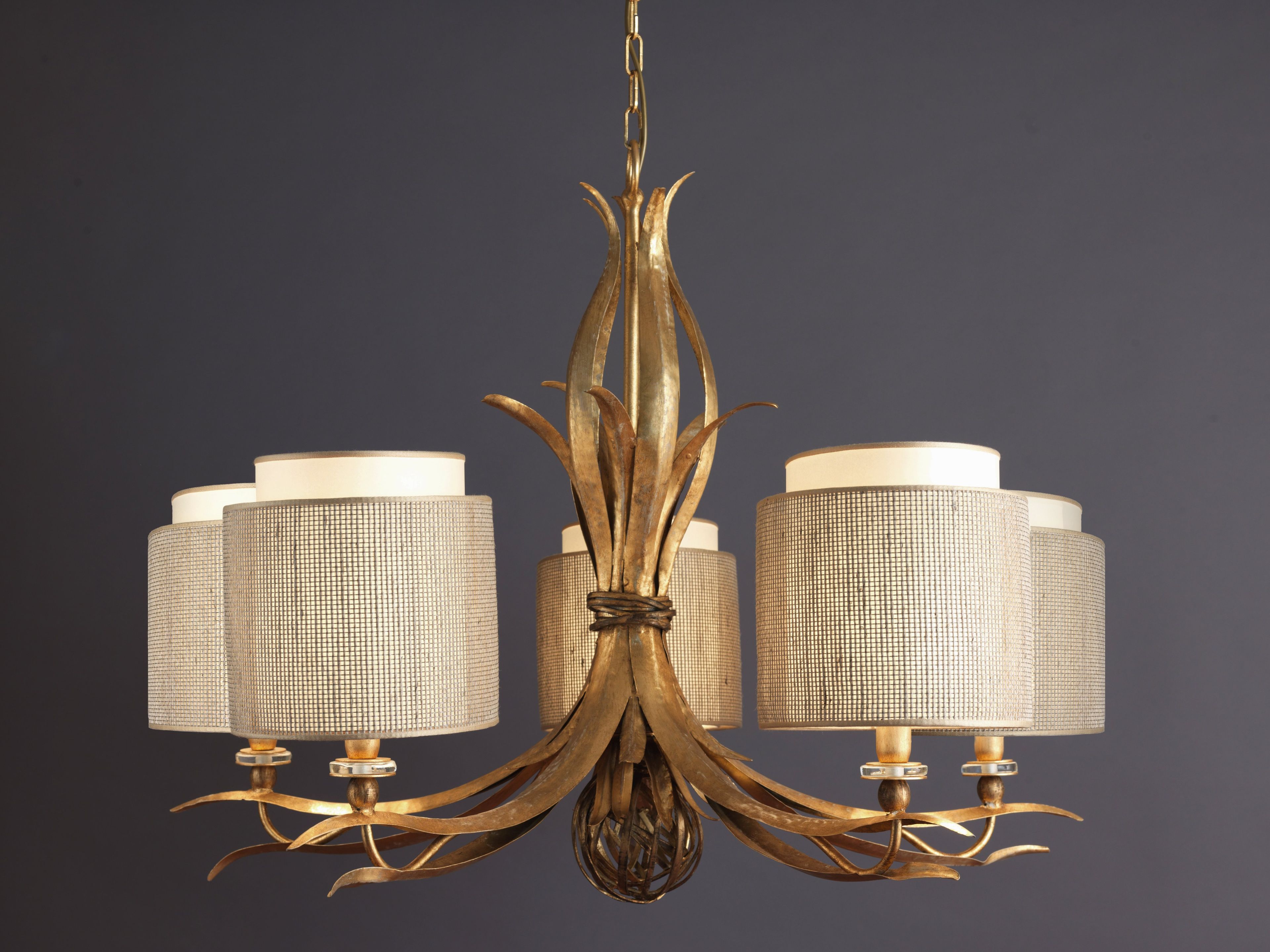 Подвесной светильник ручной работы из железа OFFICINACIANI ARCH-00124946 - Вид №1