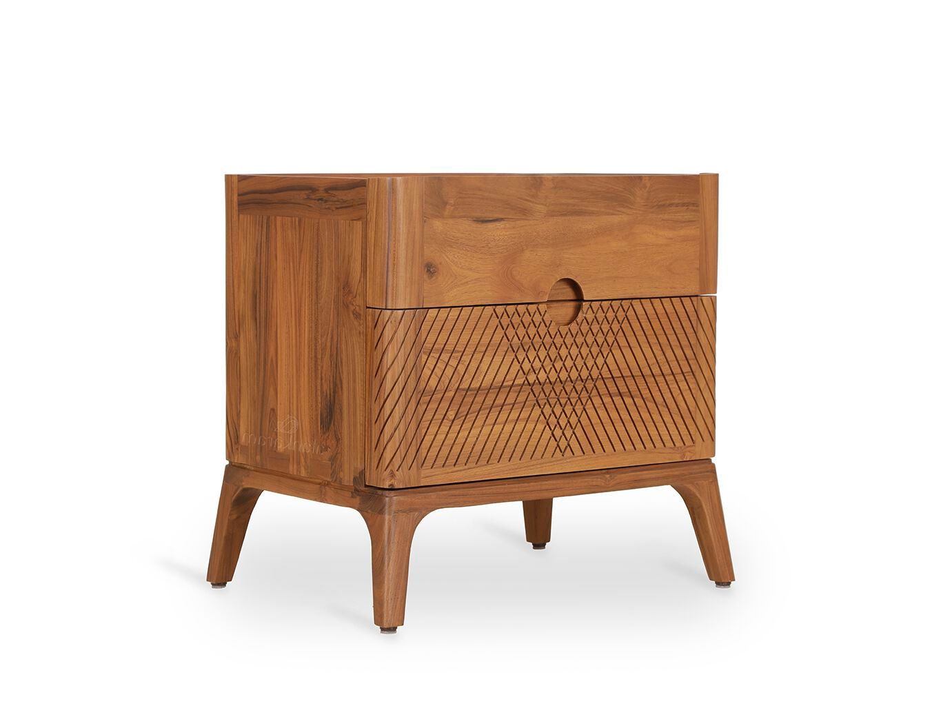 Тумбочка из тикового дерева с ящиками Alankaram MRIZ ARCH-00128982