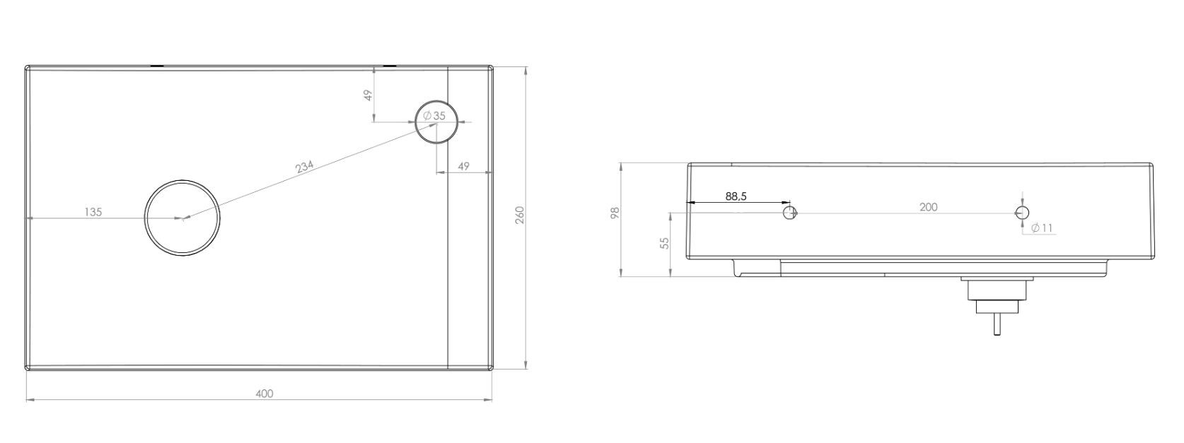 Керамическая столешница или подвесная раковина Trone Rituel ARCH-00138739 - Вид №3