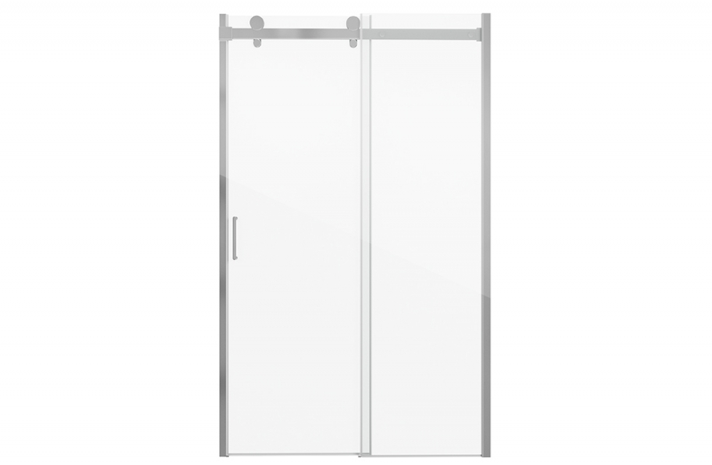 Душевая дверь в нишу, одна раздвижная дверь WAVE BD120.4102S bravat - Вид №2