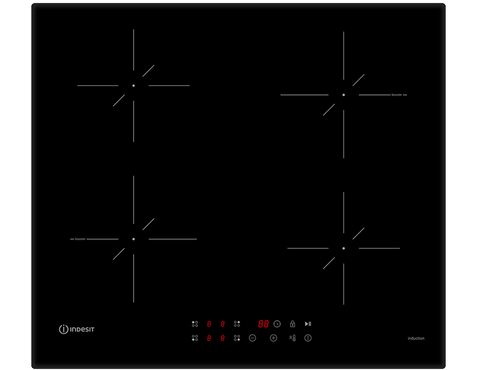 9298288 Индукционная варочная поверхность Indesit IS 40CQ60 NE STDN-0098231