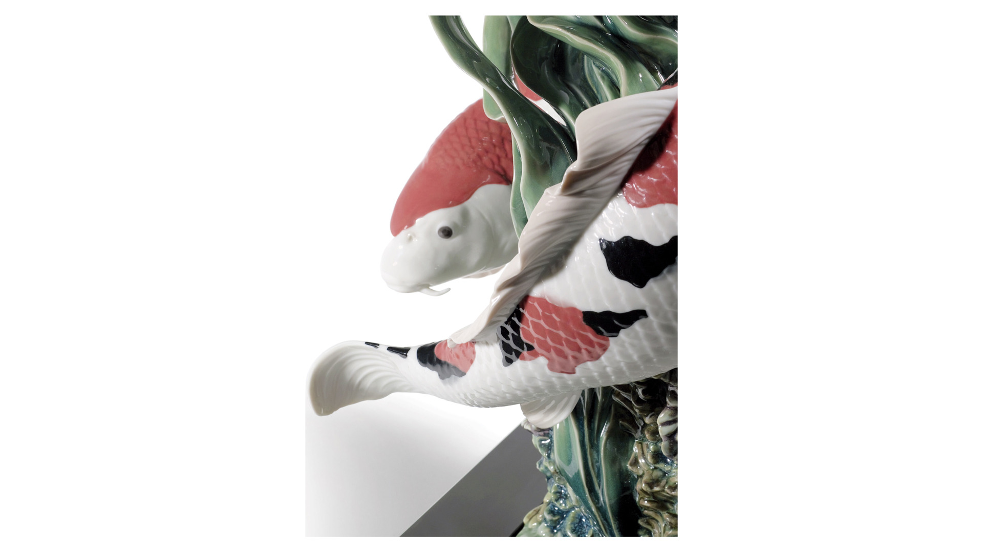 10669101 LLADRO Фигурка Lladro "Карпы Кои (Парчовые карпы)" 29х46см Фарфор Lladró  - Вид №3